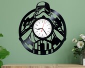 Fantastic Movie Vinyl Record Wall Clock, Fantastic Movie Wall Art, Modern Decor Diy for Bedroom, Father 39 s Day Gift Idea for Dad