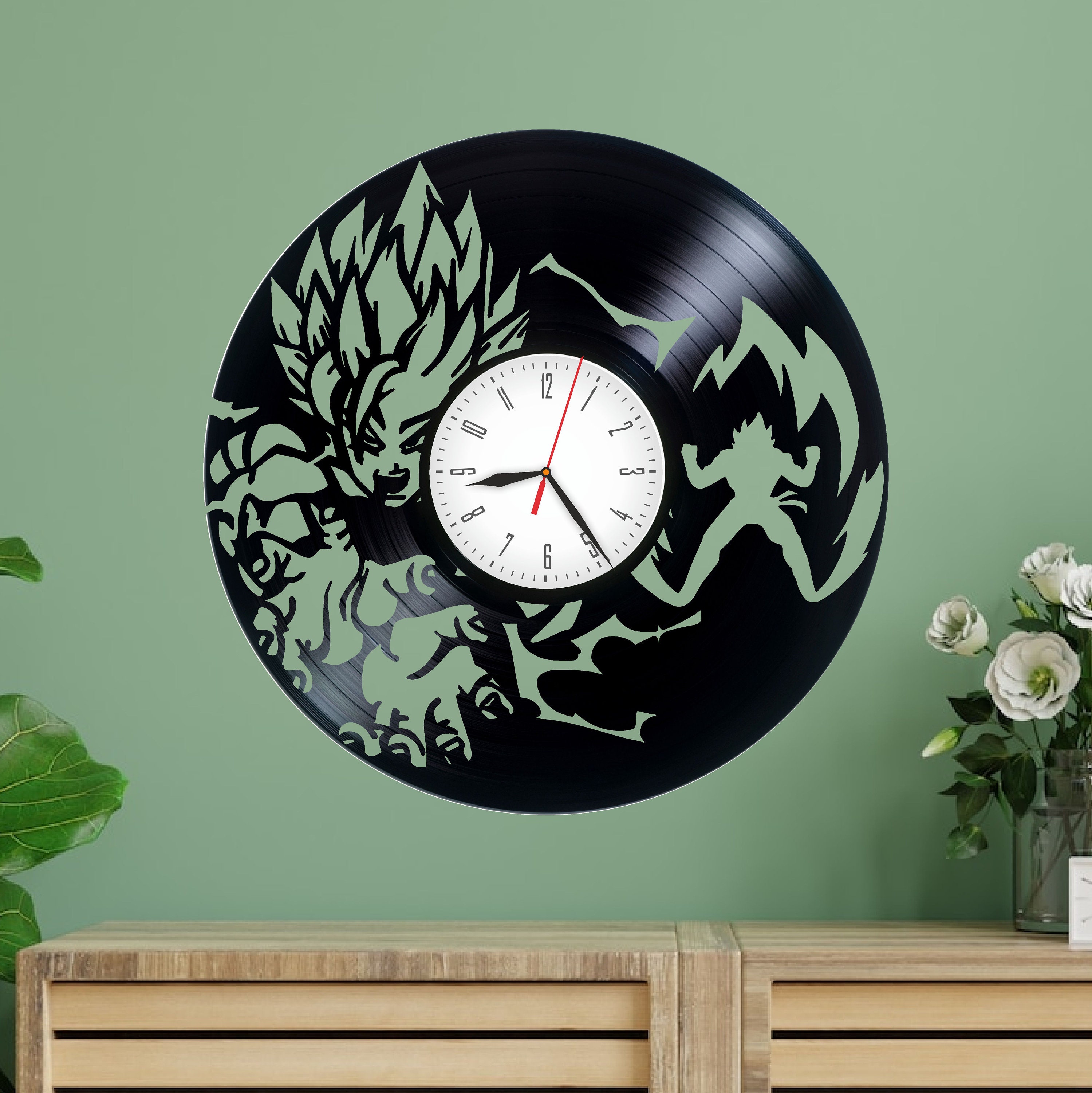 Dragon Ball Z Wall Clock Etsy UK