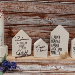 Row of houses * Decorative house * House * Family * Personalized