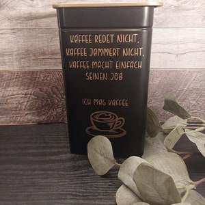 Kaffeedose / Teedose / Personalisiert / Individuell / Geschenk / Metalldose Bild 2