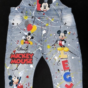 Personalized Kids Custom Overalls, Birthday Outfit, Any Theme