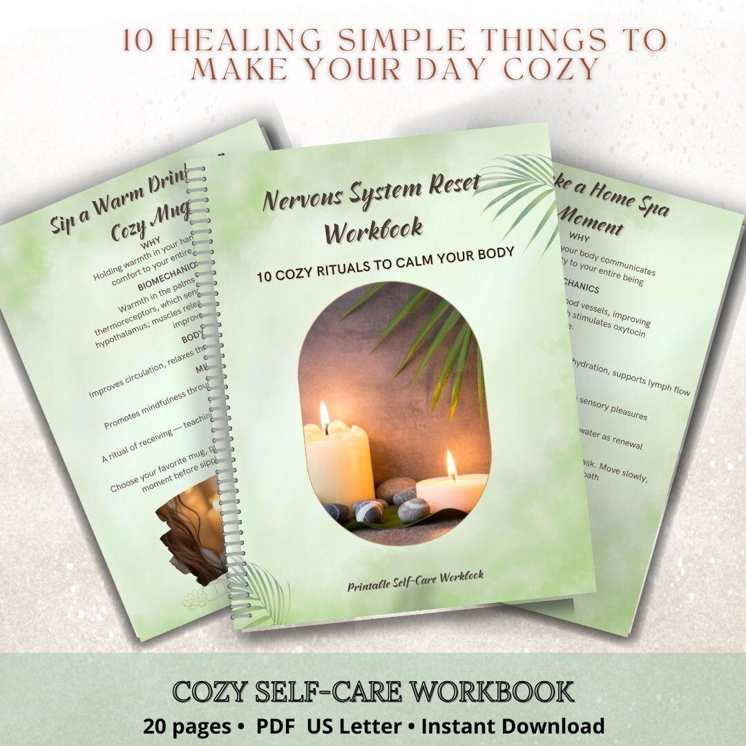 Nervous System Reset Workbook, Anxiety Relief, Mindfulness Journal (PDF ...