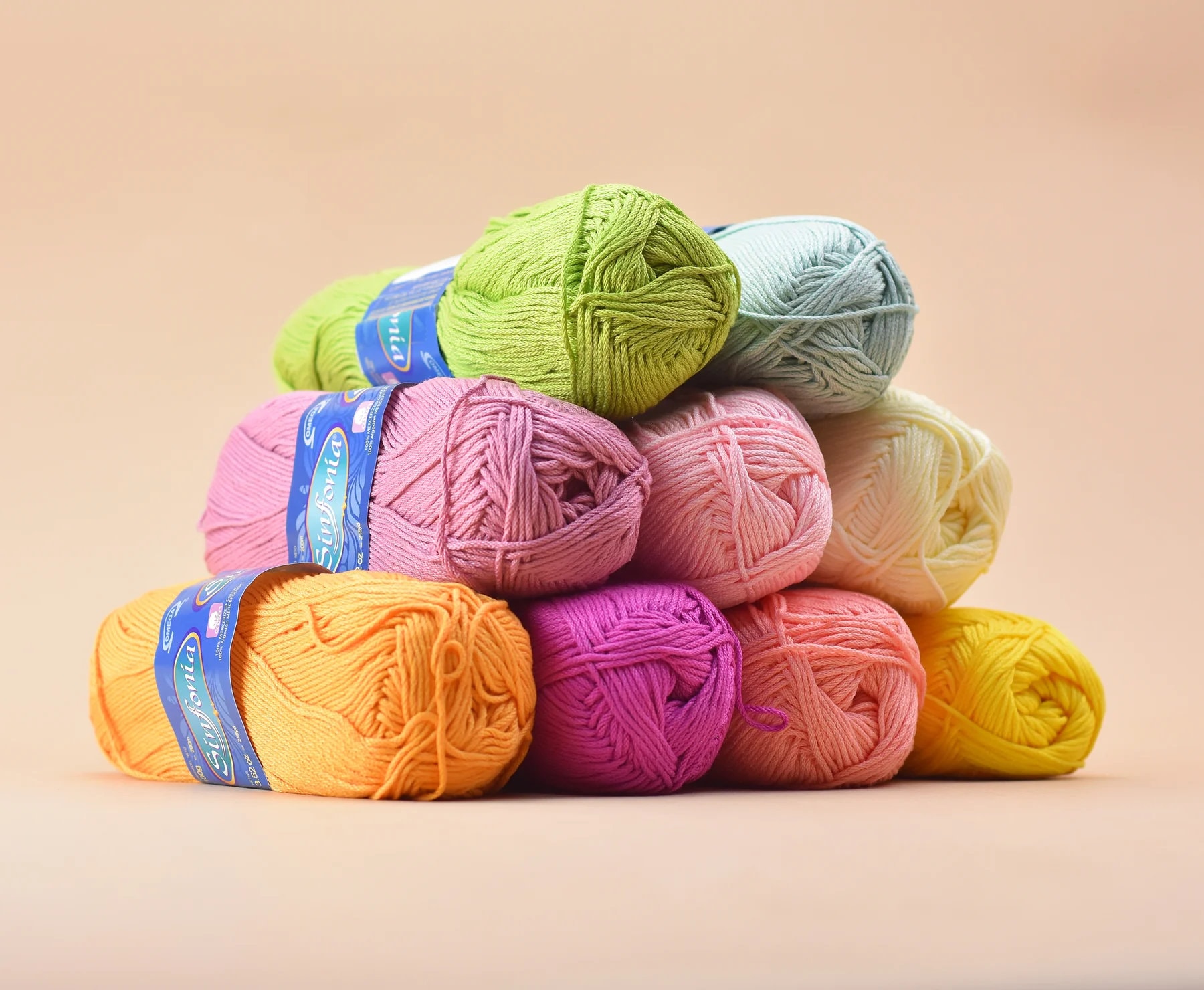 Omega Cotton Yarn, Soft Sinfonia Cotton Yarn, Dk Yarn, Knitting Yarn, –  Cutie Outfits by Belle