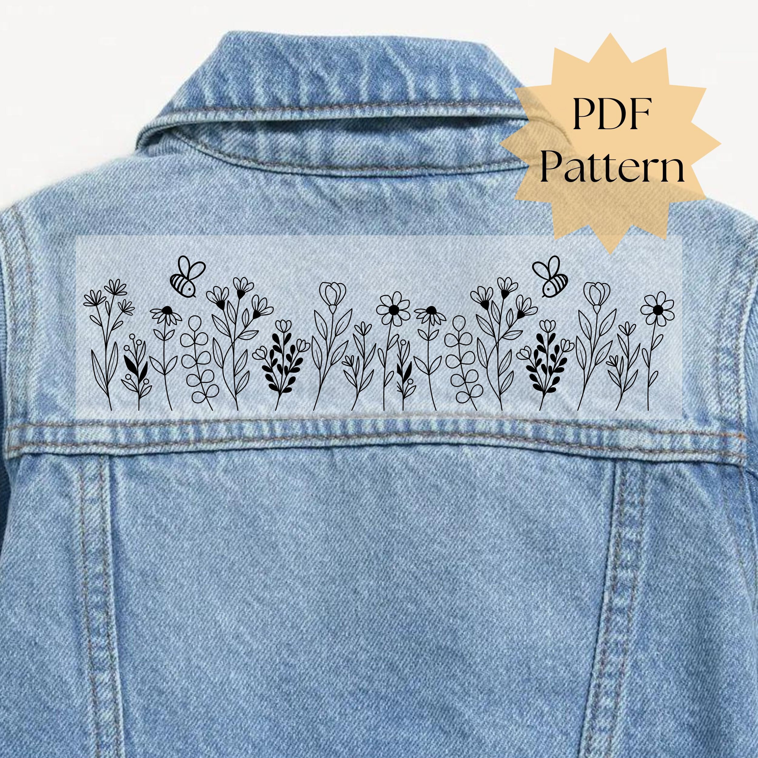 Cross Jean Jacket - Etsy Cross Jean Jacket - Etsy