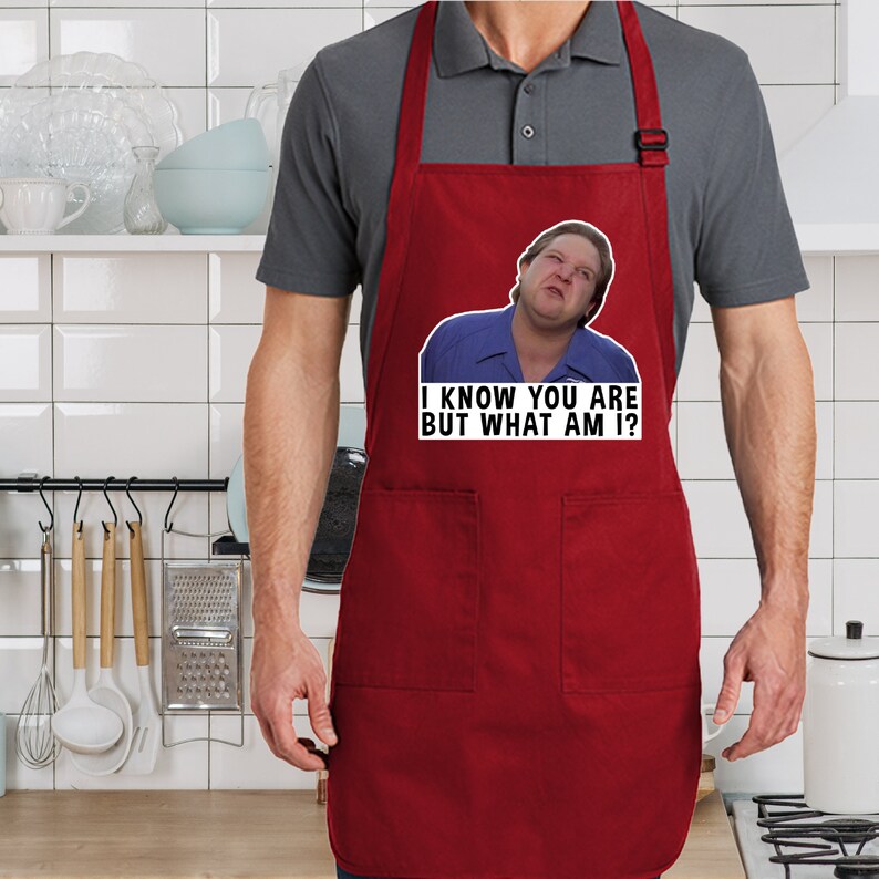 Funny Aprons for Men, 80s Themed, Cooking Apron, Novelty Gifts, Retro