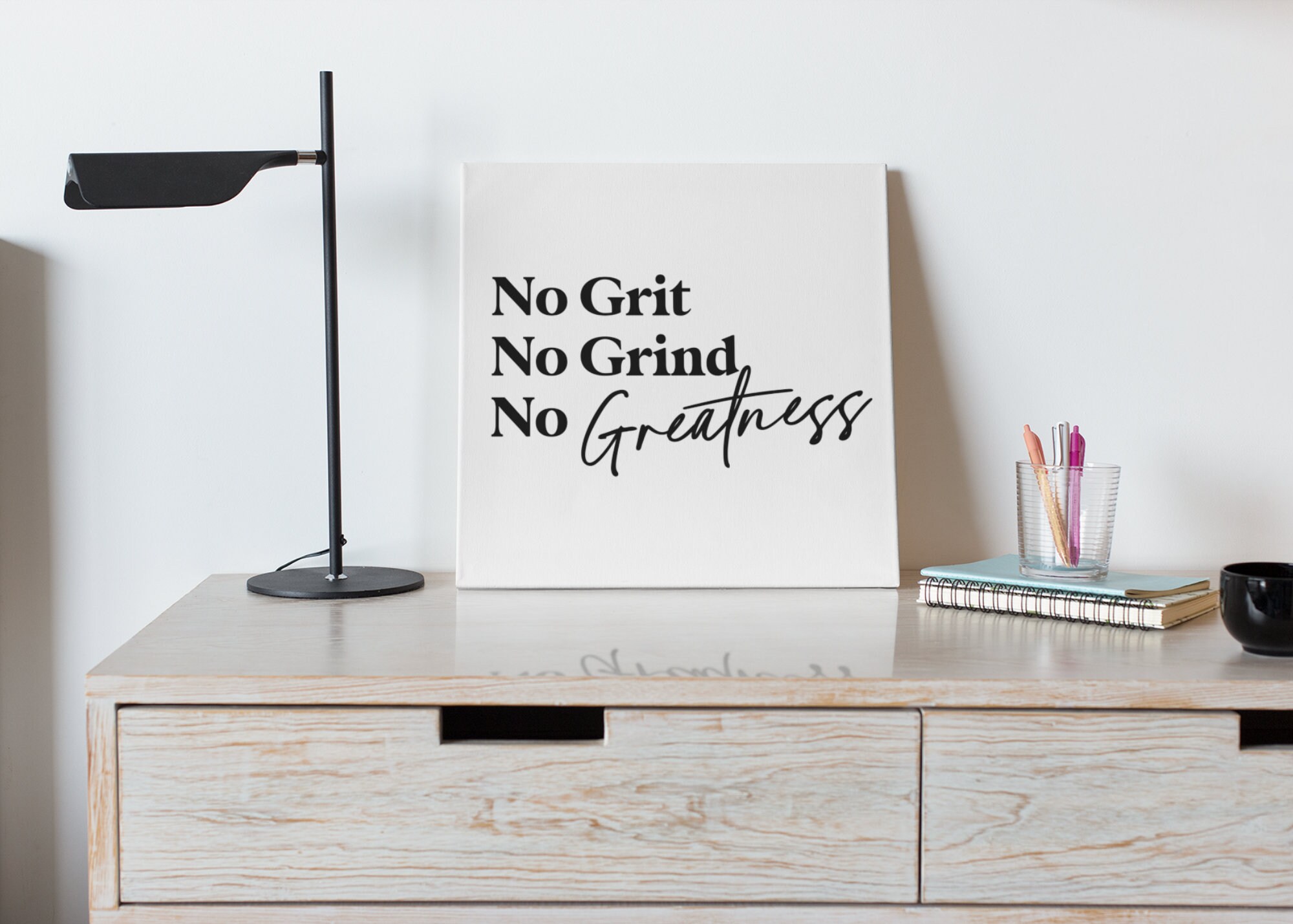 No Grit No Grind No Greatness Quote SVG for Cricut, Inspirational SVG, Inspirational Quote SVG