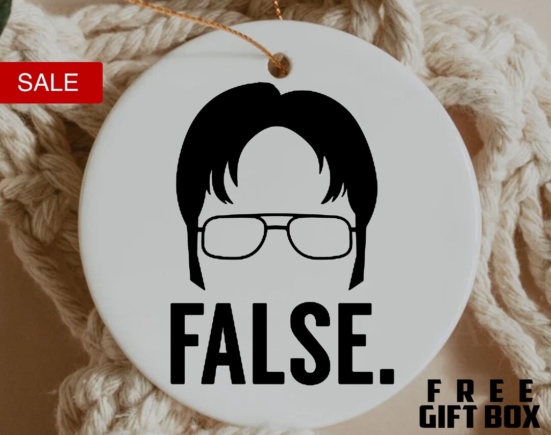 Dwight Schrute Christmas Ornament Christmas Ornament Santa Etsy