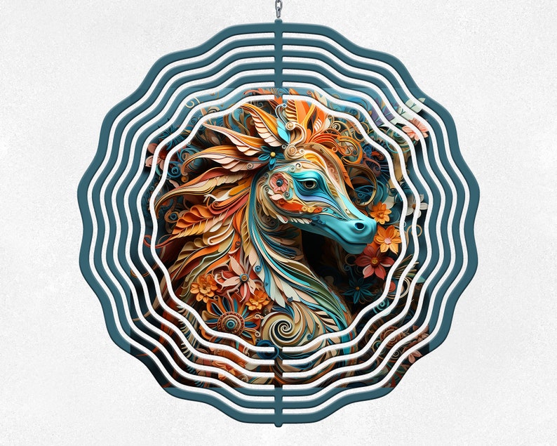 Seahorse Dragon Bundle, Colorful Digital Files, Great for Sublimation and DTF Film, Commercial Use, Seamless Digital Files, Tumblers, Mugs image 5
