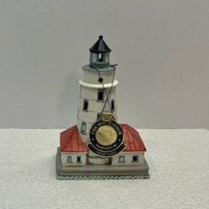 Lefton Lighthouse light, Depicts Chicago Harbor Lighthouse, Made 1993