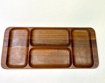 Digsmed Denmark Charcuterie Tray, Cheese Board, 1960's Teak tray, Danish modern, Scandinavian