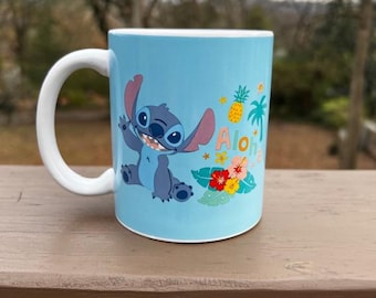 Lilo Aloha mug, 12 oz, Excellent condition, Hawaiian themed