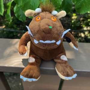 Plush Gruffly from Julia Donaldson&#39;s book THE GRUFFALO! Made by Kids Preferred, Dated 2011, Preowned