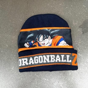 DRAGONBALLZ Boy knit hat, New, Navy Knit