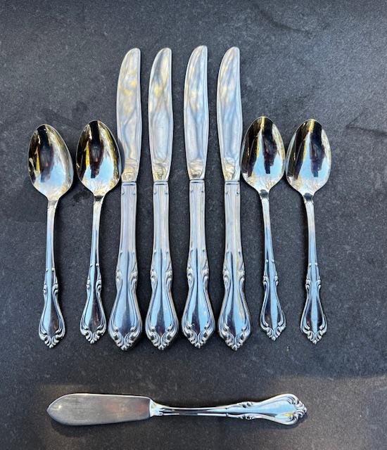 Vintage Wm. Rogers Stainless Flatware - Etsy