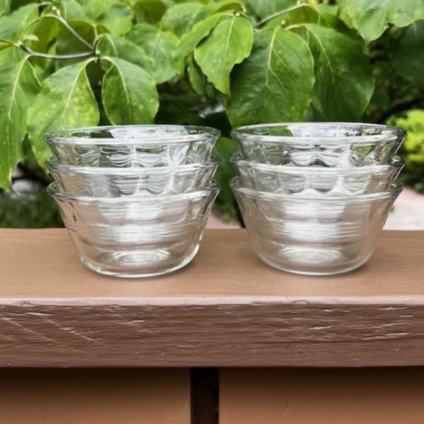 Pyrex #463- 6 oz Ramekin bowl, 6 total, price per bowl, Gently used, three rings