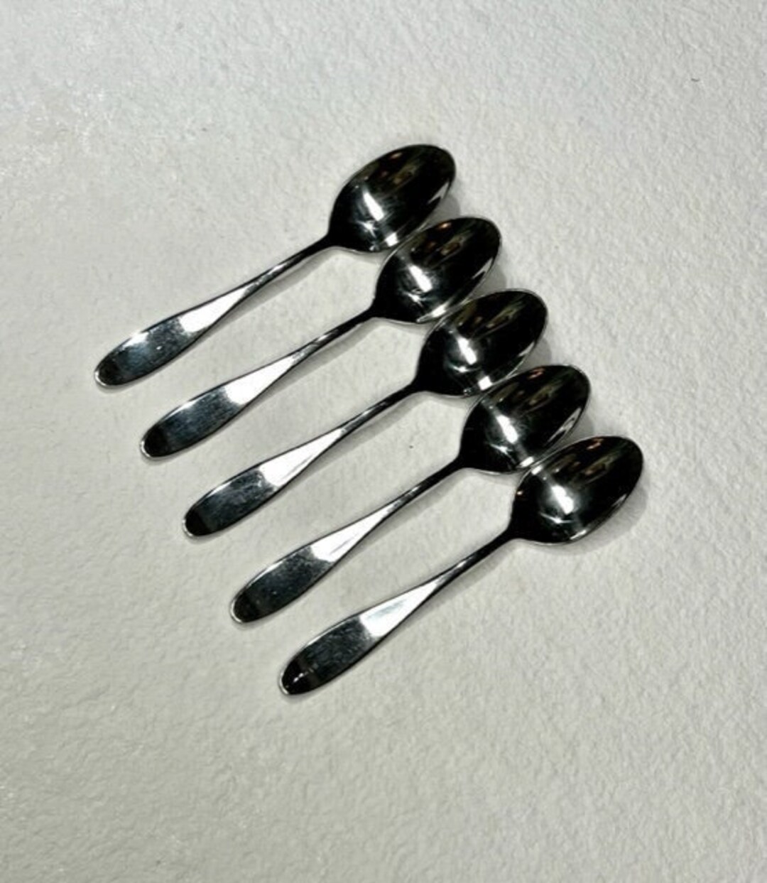 Mikasa Spoons,hamilton Pattern, Glossy, Plain With Round Tip, 2013