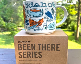 Starbucks Idaho been there mug. In original box. Holds 14 oz. Dated 2021. Brand new!