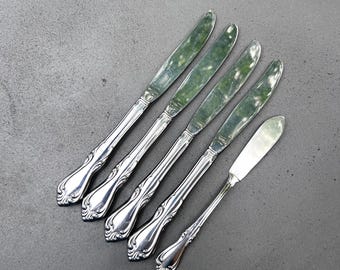 Oneida Sutton Place flatware, 5 pcs, Mixed lot, preowned
