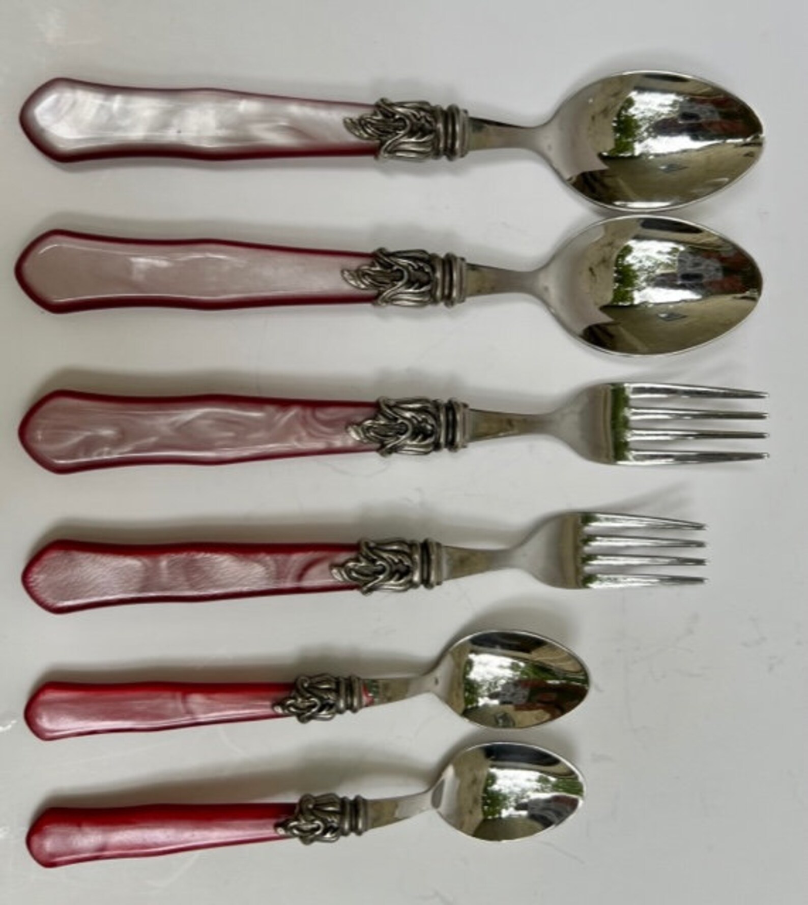 EME INOX 18/10 Flatware Stainless Steel From Italywhite Etsy