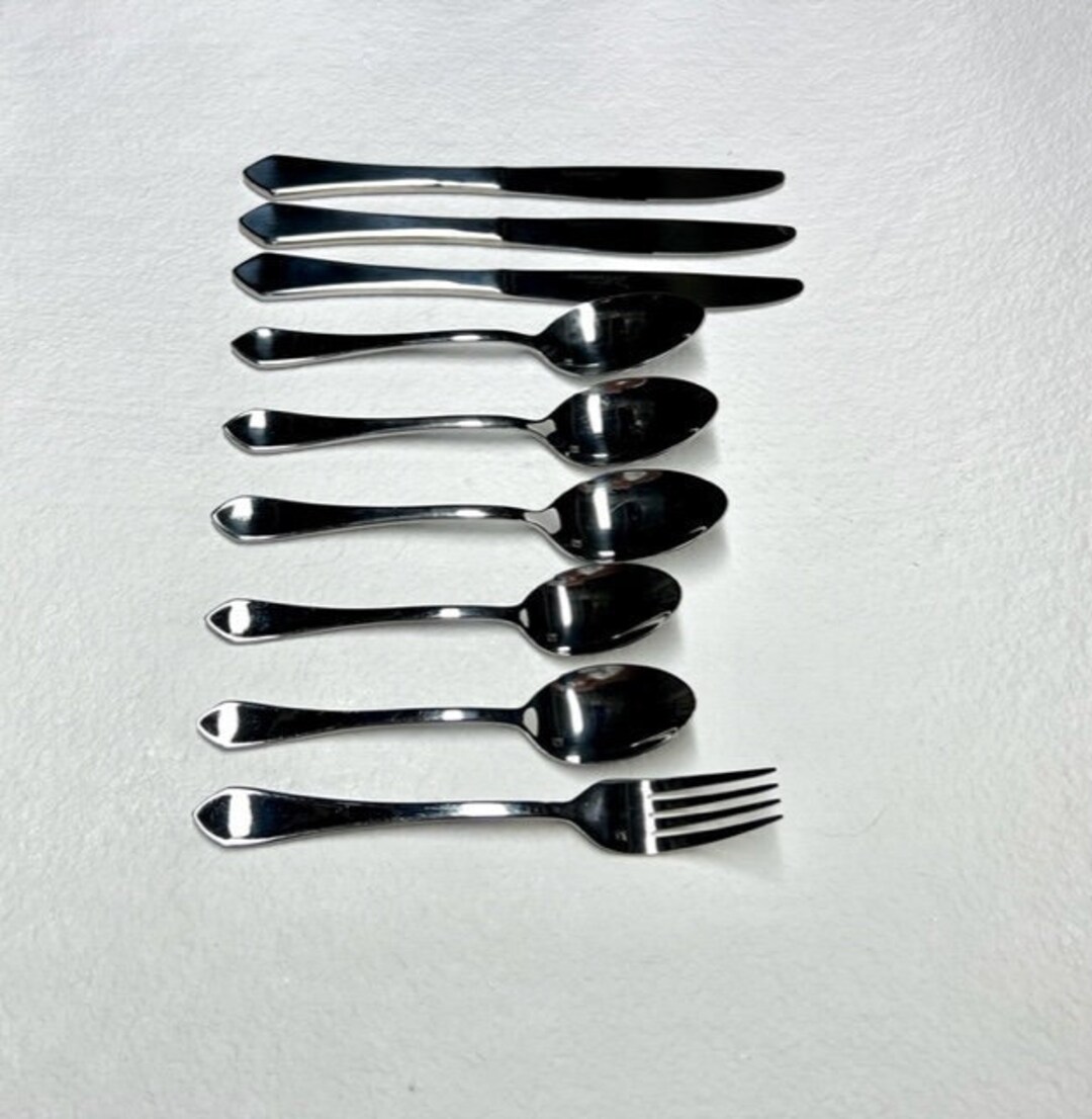 Cuisinart Elite Flatware, Bridget Pattern, 10 Pieces, Glossy Finish