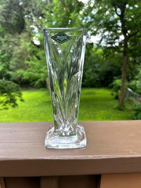 Shannon of Ireland Crystal Vase, 8 inches, Like new, Sold at Macy's