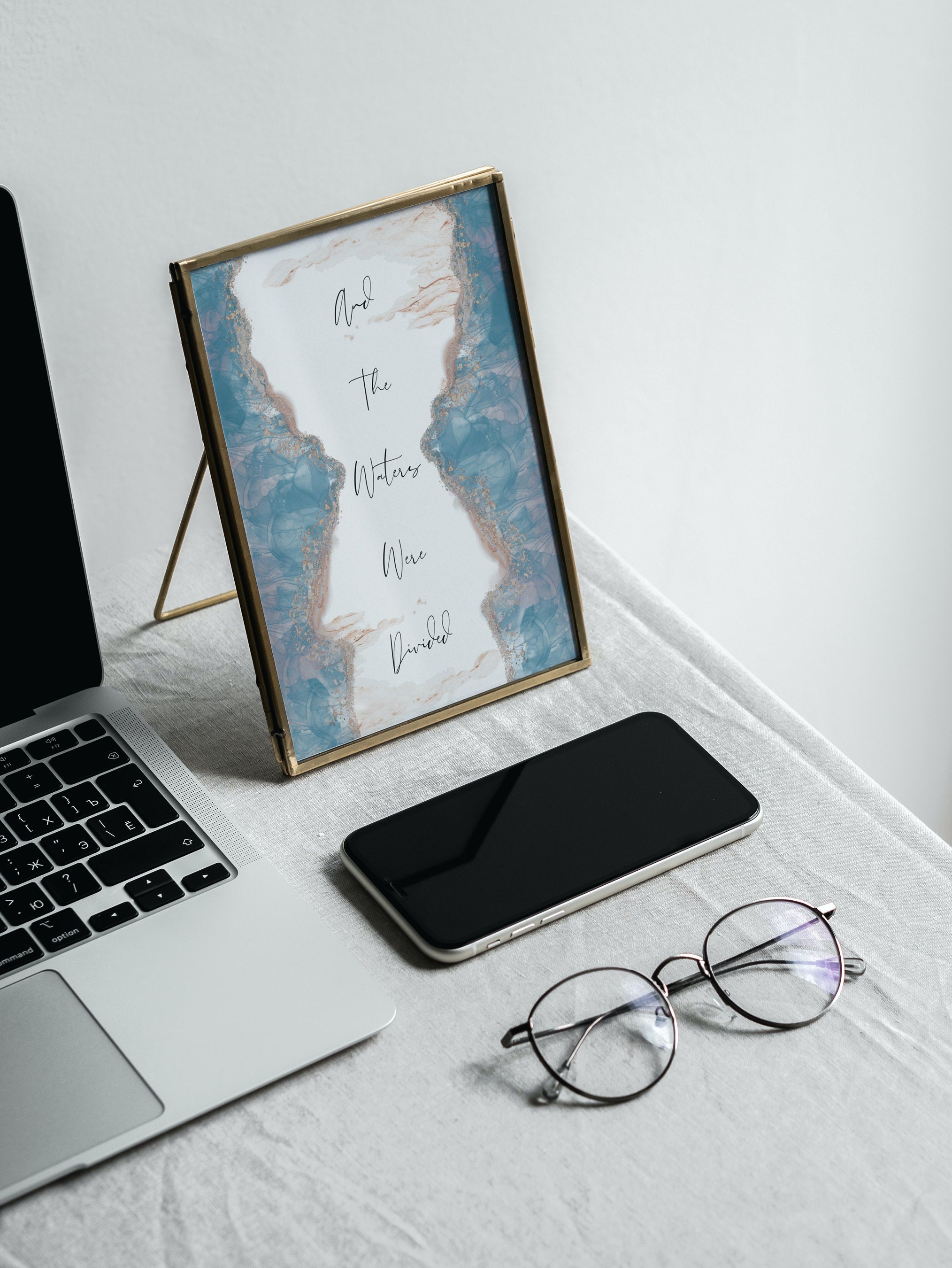 Waters Divided Wall Art Moses Wall Art Exodus Wall Art Etsy