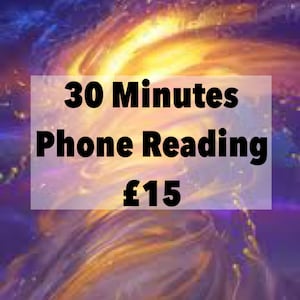 Psychic Phone reading 30 mins ETSY Offer only