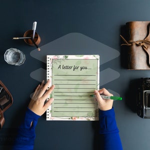 A Letter | Digital Template