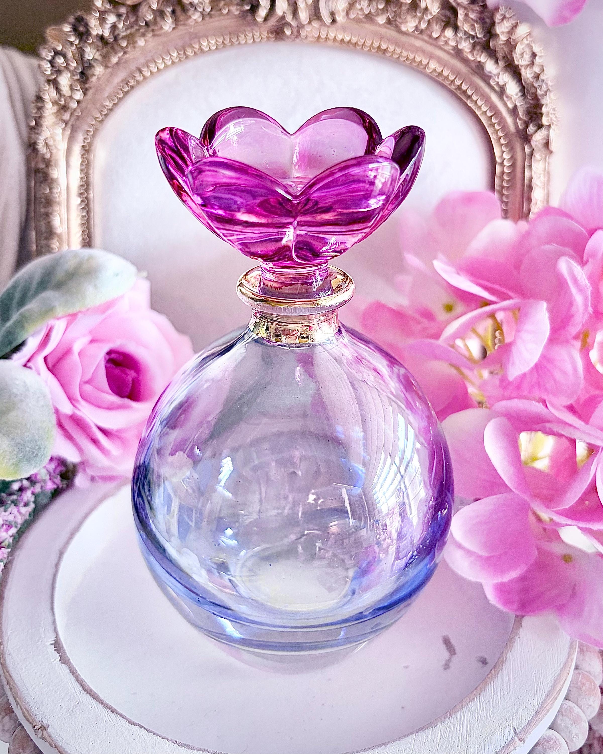 Murano Perfume Bottle With Stopper - Etsy