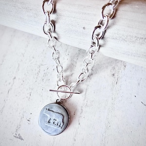 Rome Italy Charm Necklace, Romulus & Remus, Capitoline Wolf, SPQR Pendant, Grand Tour, Ancient Rome, Roman Jewelry, History Love Travel Gift