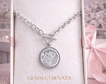 Basilica San Marco Venice Charm Necklace, Venice Architecture Inspired Jewelry, Italian Gift, Venetian Jewelry, St. Mark Catholic Pendant