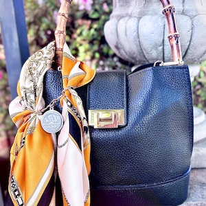 Genuine Italian Leather Handbag Made in Florence Italy, Florentine Leather Purse Handmade in Italy, Purse from Florence Leather Market