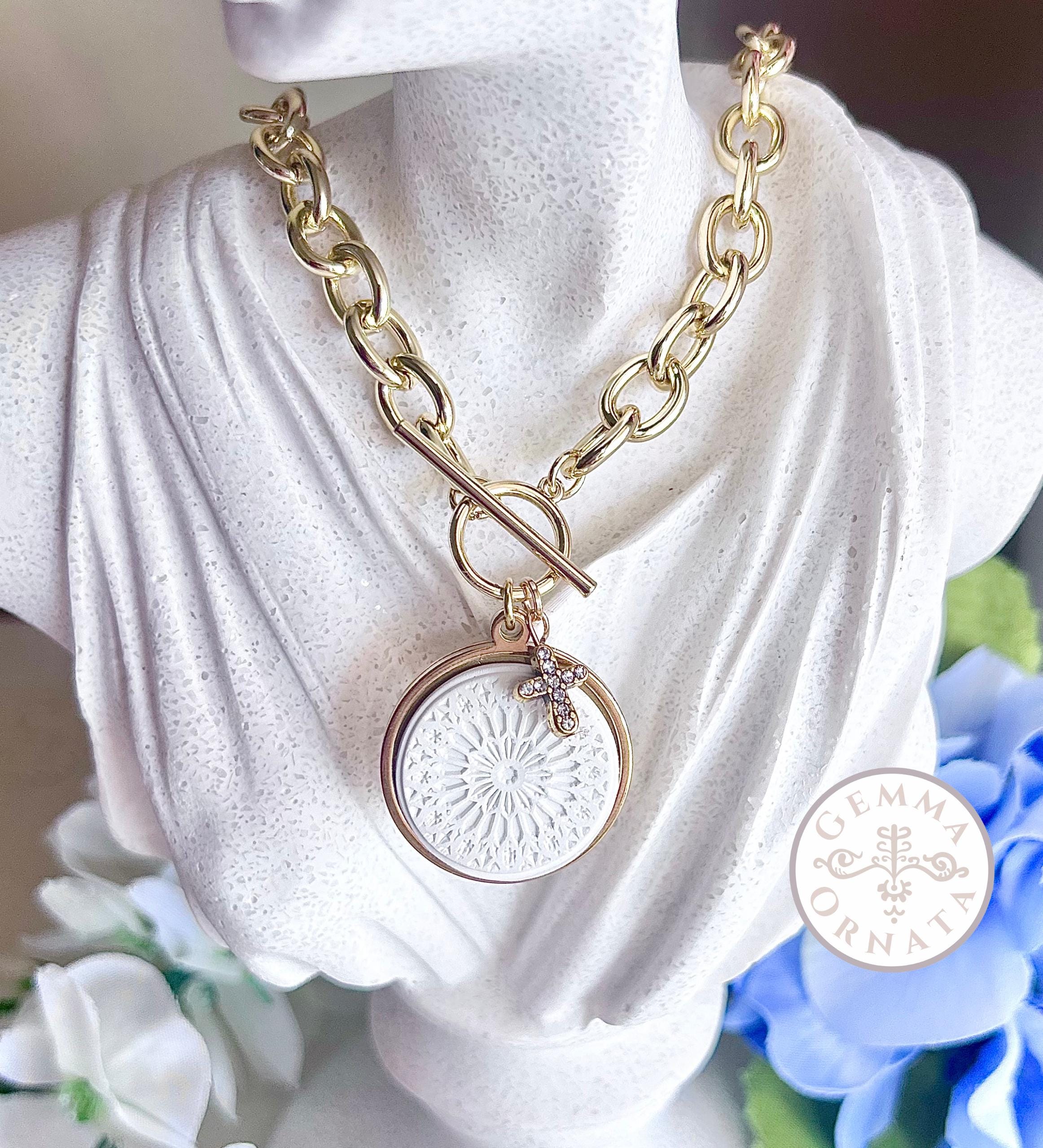 【GLOWNY】24SS FLORENCE PLATED NECKLACE (SILVER) Florence Necklace- Sterling Silver – Gems and Juniper