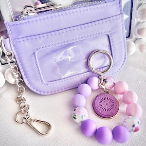 Florence Duomo Beaded Wristlet Bracelet & Cardholder Wallet, Rose Window Charm, Florence Jewelry, Florence Souvenir Keychain Italian Gift