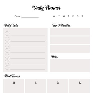 Daily Planner