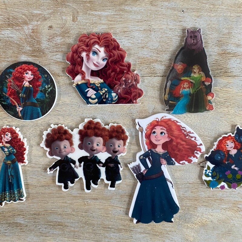 Merida Applique - Etsy