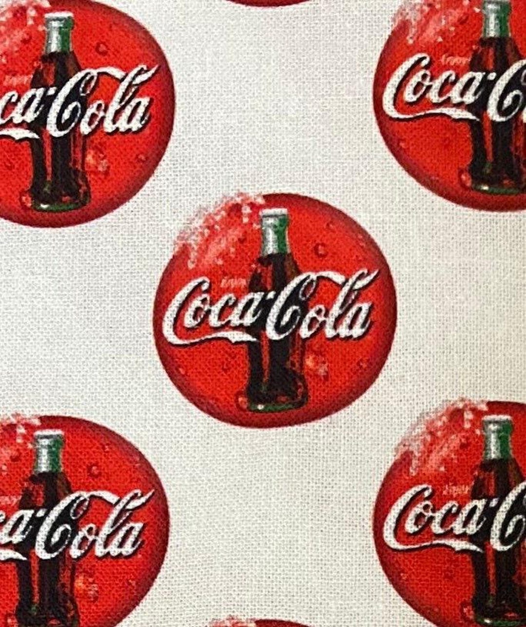 Coca Cola Fabric By The Yardnull