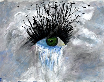 In Th Eye Of The Storm! Tears - Greif- Bereavement - Loss - Pain - Overwhelmed - Anxiety
