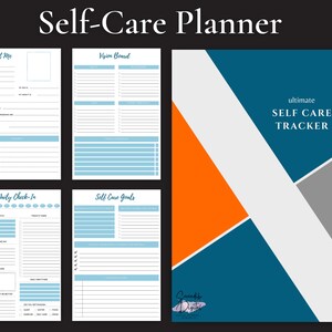 Self Care Planner, Self Care Tracker, Self Care Journal, Self Care Checklist, ADHD Planner, Self Love Journal, Habit Tracker Printable
