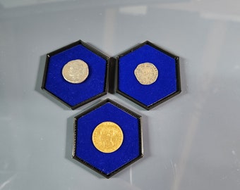 Bandejas de exhibición de monedas Detección de metales Recolección de monedas