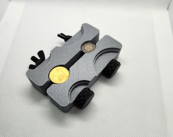 Tornillo de banco para detección de metales / 8 tamaños / Pernos de nailon moleteados, nuevo