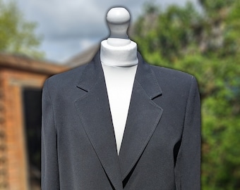 Burberry Women's Black Minimalist Suit UK14