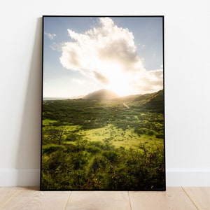 Makapu&#39;u Leuchtturm Trail - Poster Print - Mehrere Größen |  KEIN RAHMEN