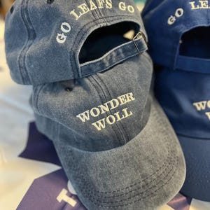 WONDER WOLL Cappello da papà Joseph Woll Toronto Maple Leafs Vintage Wash, unisex, ricamato, con berretto, per adulti, fan dei Leafs, Go Leafs Go immagine 10