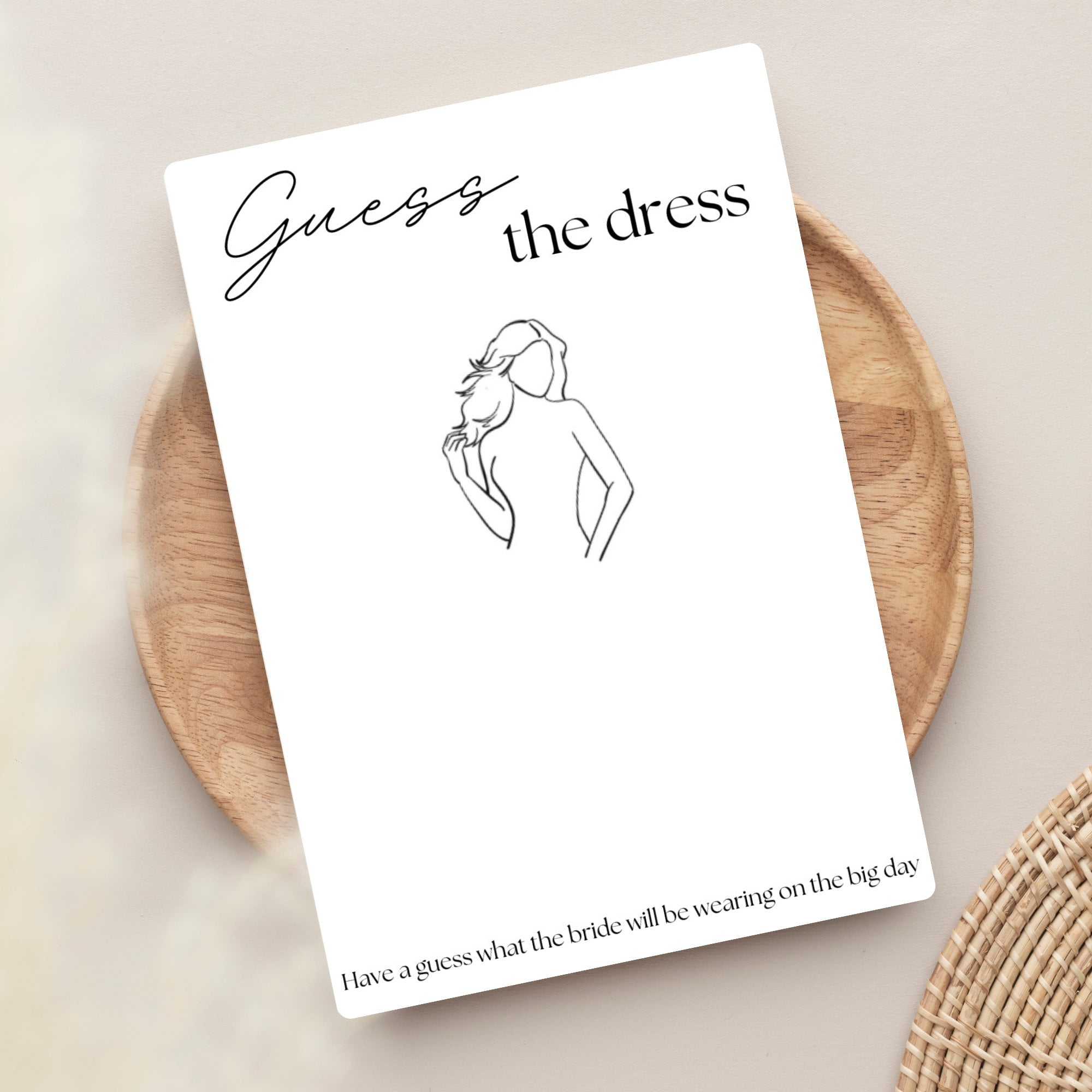 Guess the Dress | Hen Party Game | Digital and Printable | Elegant Minimalist Design | Bachelorette Party | Bridal Shower | Bride to Be - Etsy guess-the-dress-hen-party-game-digital-and-printable-elegant-minimalist-design-bachelorette-party-bridal-shower-bride-to-be-etsy