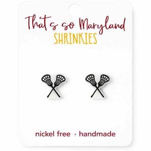 Lacrosse Stud Earrings