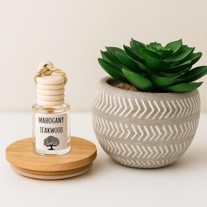 Mahogany Teakwood car diffuser