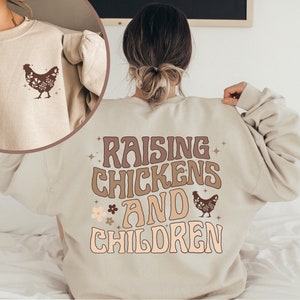 Homemaker Sweatshirt: Stay Home Mom Shirt Chicken Mama Crewneck Funny Homesteading Shirt Chicken Sweatshirt Gift For Mom Homemaking Era