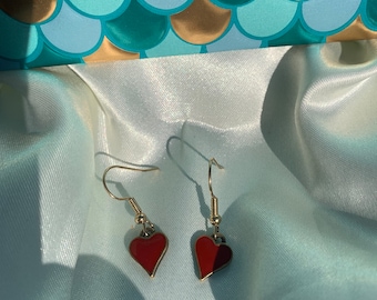 Heart earrings