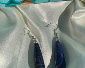 Lapis Lazuli drop earrings
